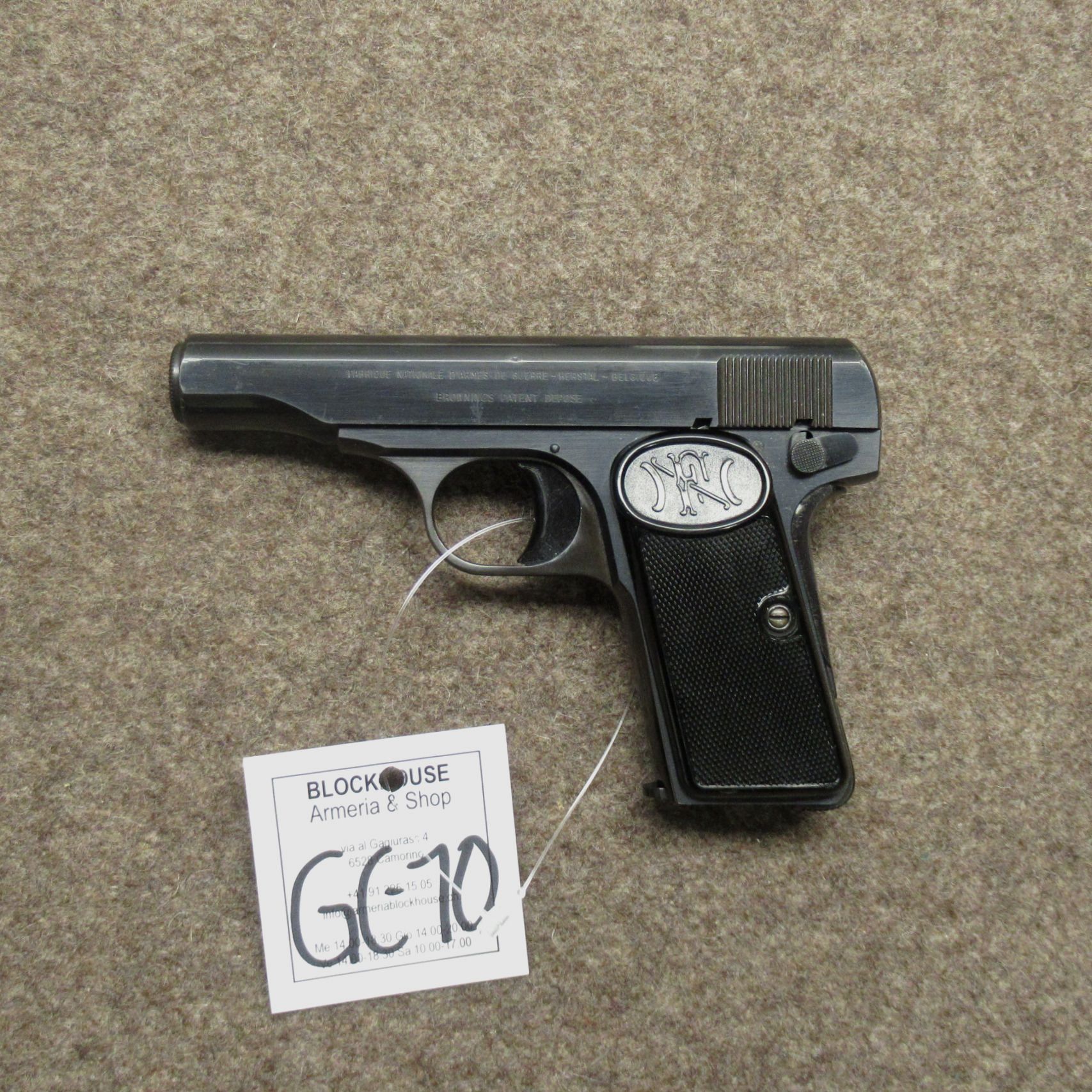GC-10 Pistole FN Mod. 1910 Kal. 7.65mm Browning, Bild 2 von 6