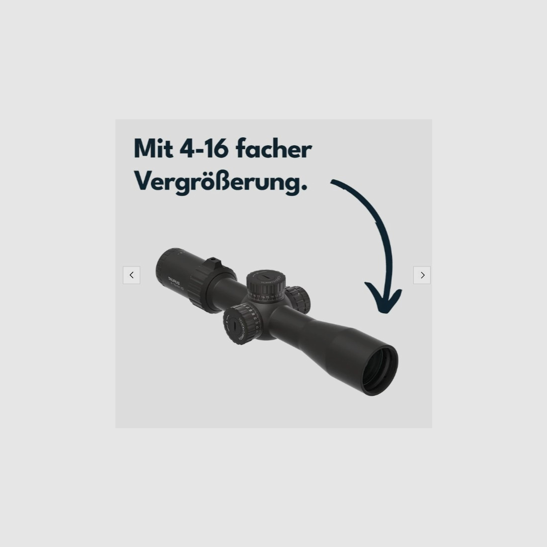 Vector Optics SCFF-50 Taurus Zielfernrohr 4-16x44 HD MOA - Montage für 21mm Picatinny/Weaver