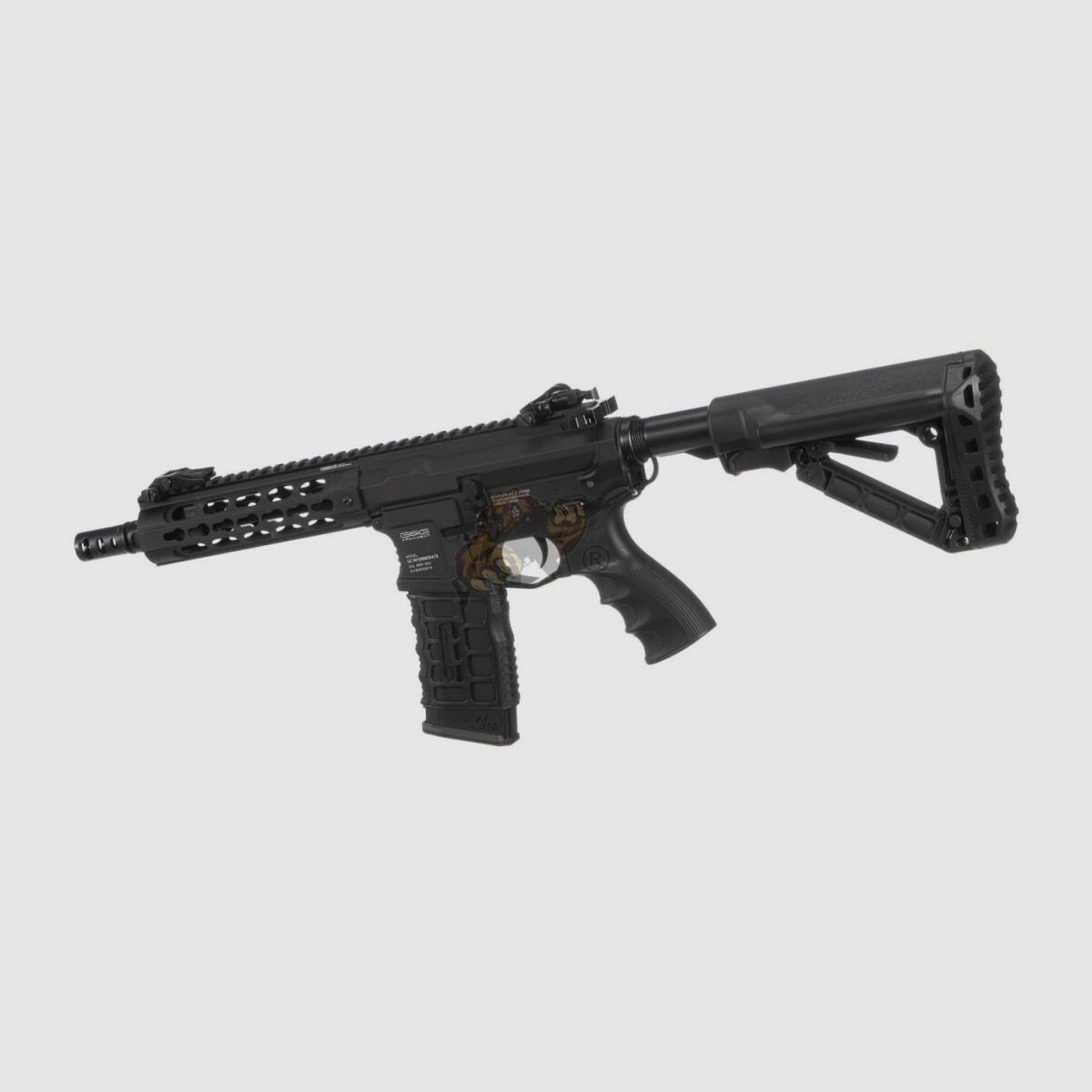 G&G GC16 WARTHOG 7" with ETU in Black Airsoft S-AEG free from 18