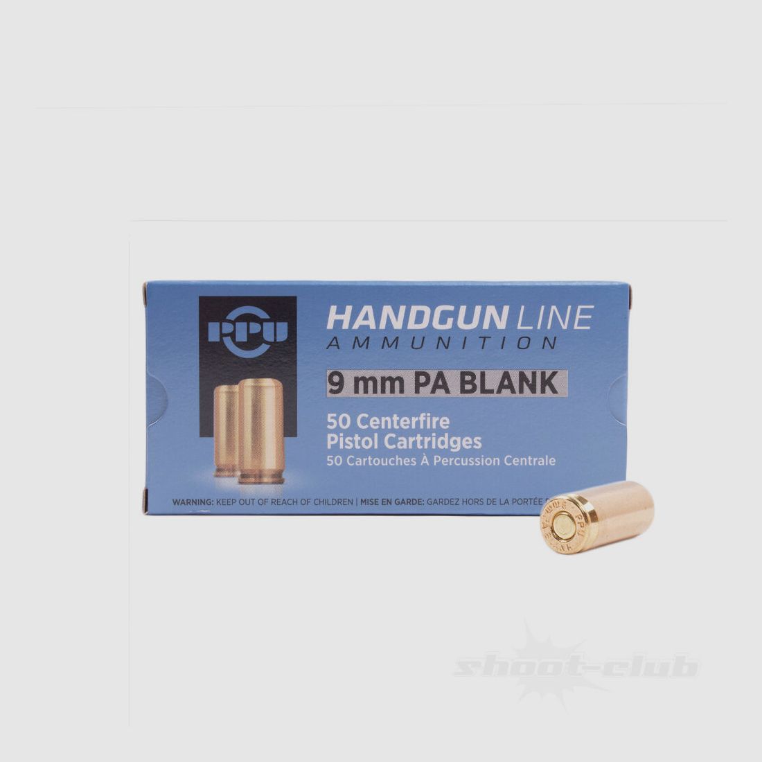PPU - First Partizan PPU blank cartridges 50 rounds