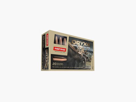 Balles NORMA - 300 WIN MAG ORYX - 13,0g / 200gr