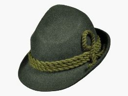 Dreispitz Steinklopf - 100% Wolle