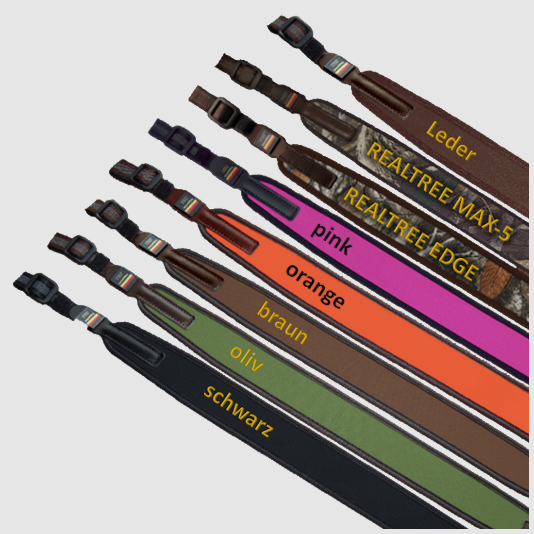 Niggeloh Gewehrriemen/ Gewehrgurt Universal in versch. Farben