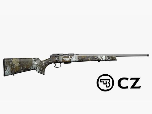 CZ 457 Camo Stainless 20''​ .22lr mit Gewinde Repetierbüchse