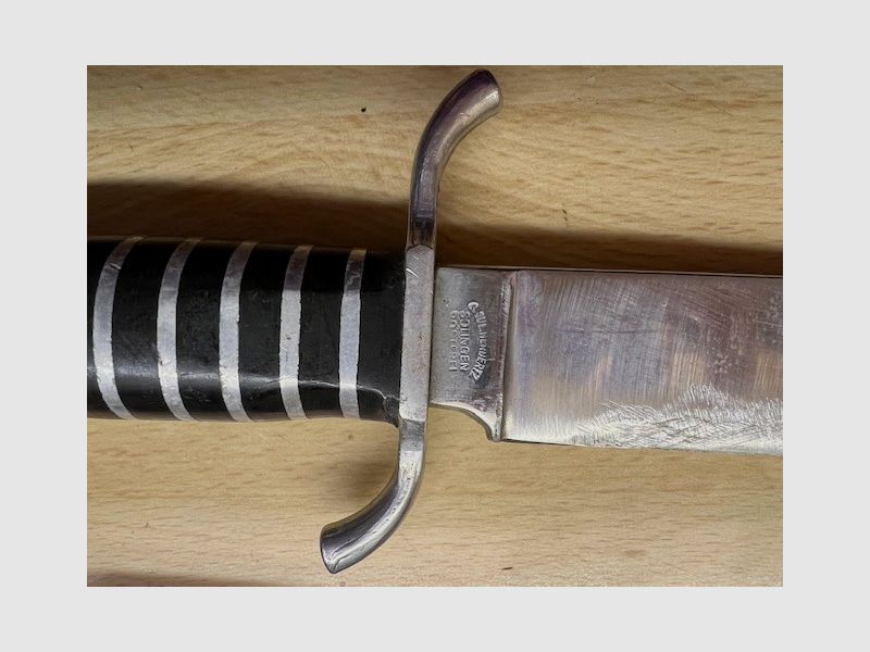 Tarzan Knife - classic Bowie knife with leather sheath