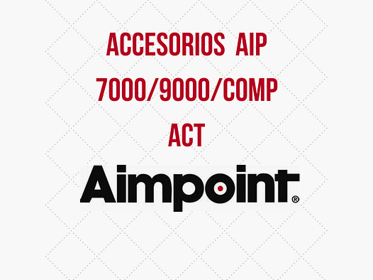 Aimpoint Caps Adjusmnet Screw and Strap- AP 9000, CombC3 2015 y POST 2015
