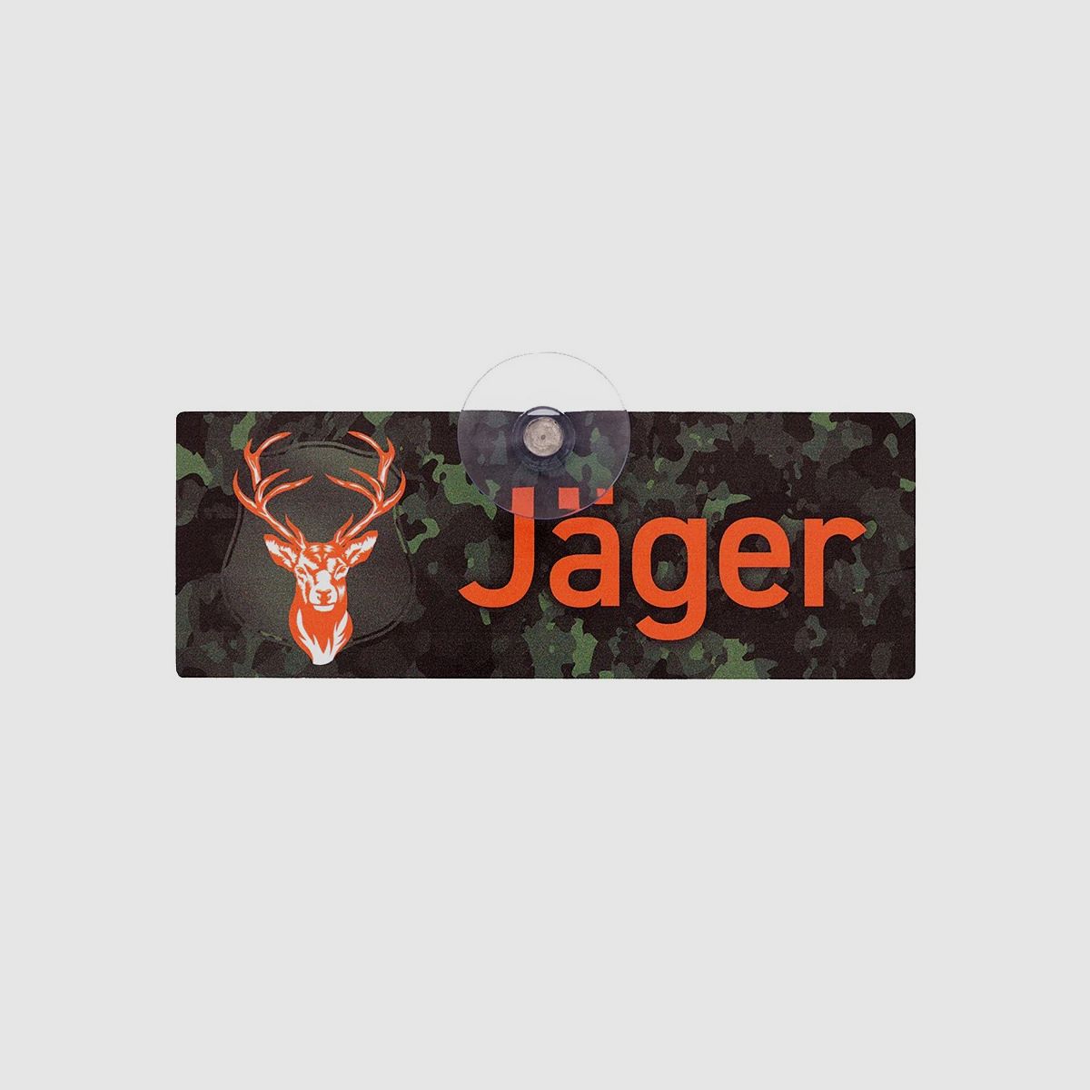 WILDE HILDE Jagdschild mit Saugnapf "JÄGER" II