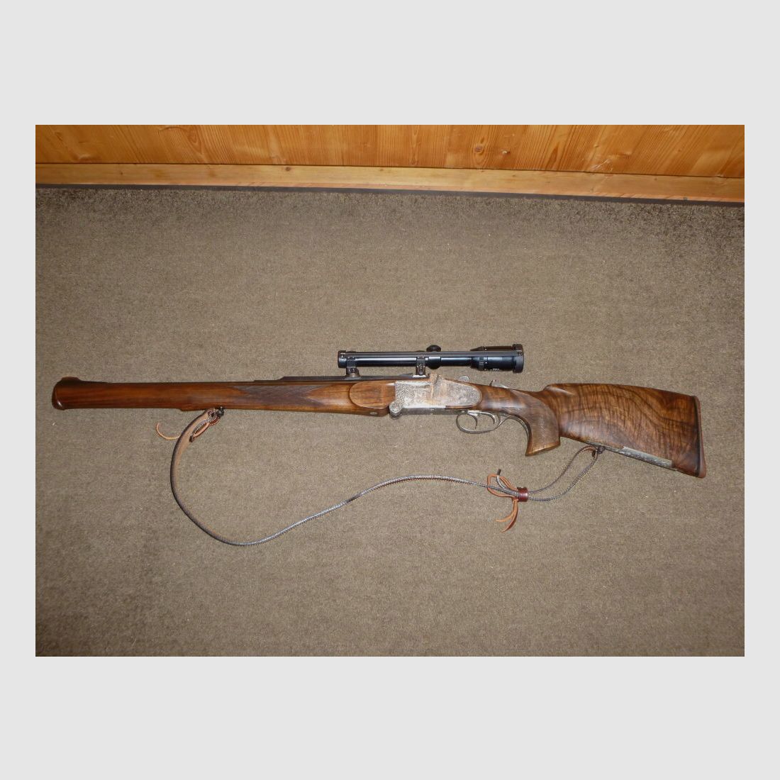 Otto Baier KS 88, left-handed, caliber .416 Rigby, 6x70R