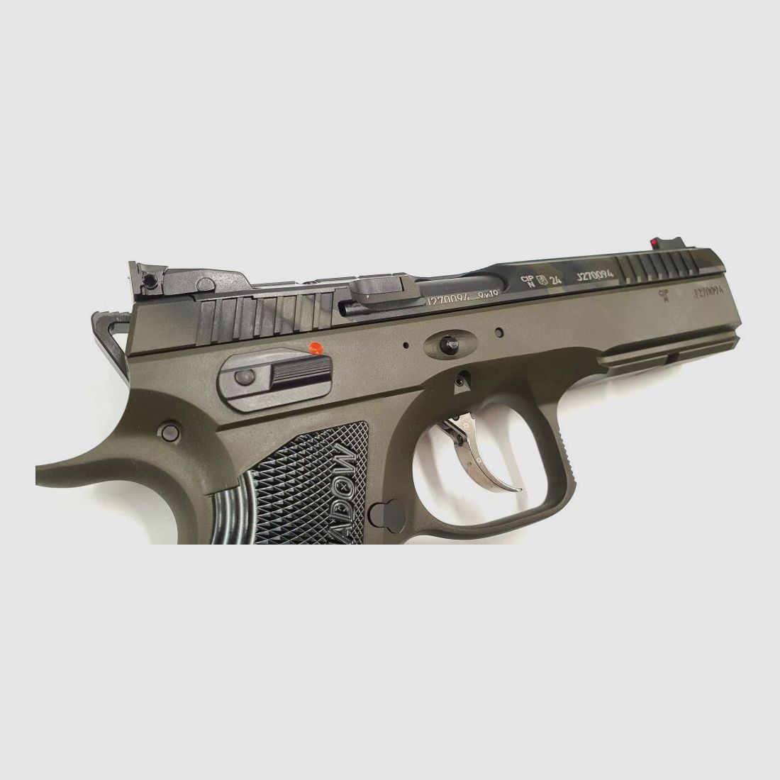 CZ 75 SP - 01, Shadow II OR, Camo Oliv Double Action DA/SA-Abzug