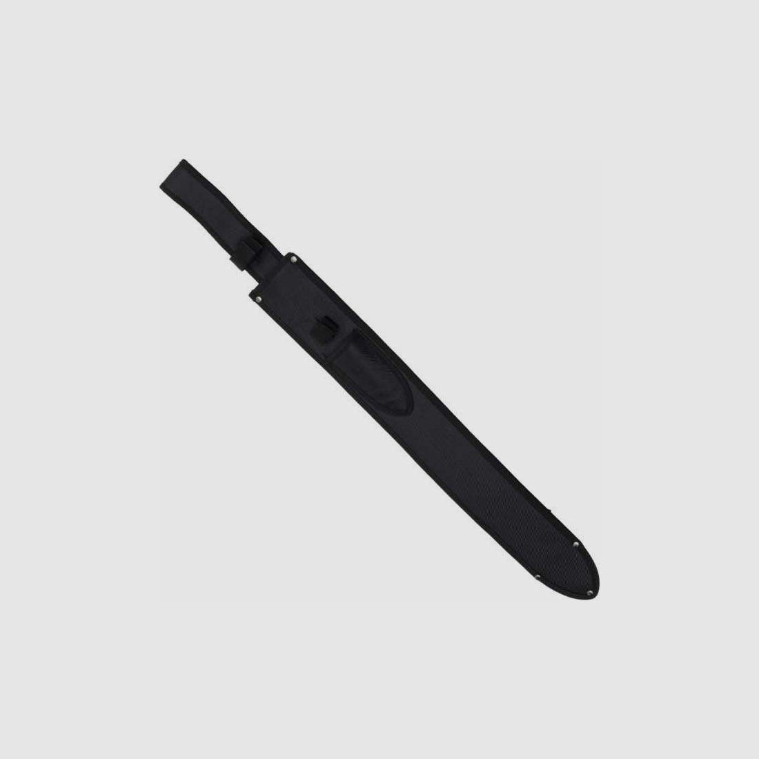 Haller zwaard met 2 werpmessen nylon hoes met rugdragergordel