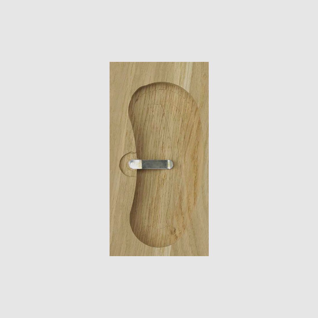 Rehbockbrett Eiche 1 - 22x13 cm Hell