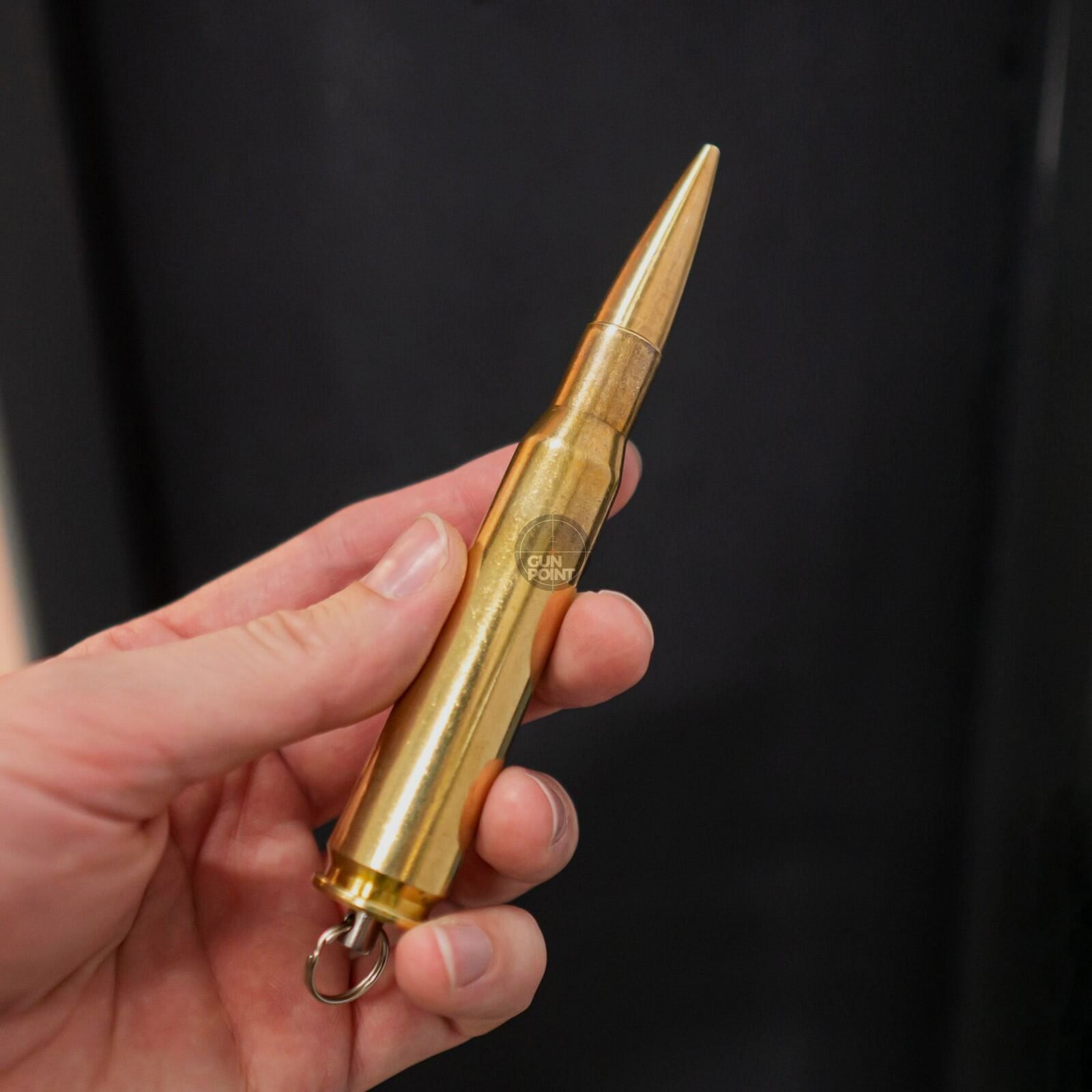 BULLET KEYCHAIN .50BMG Messing Tactical