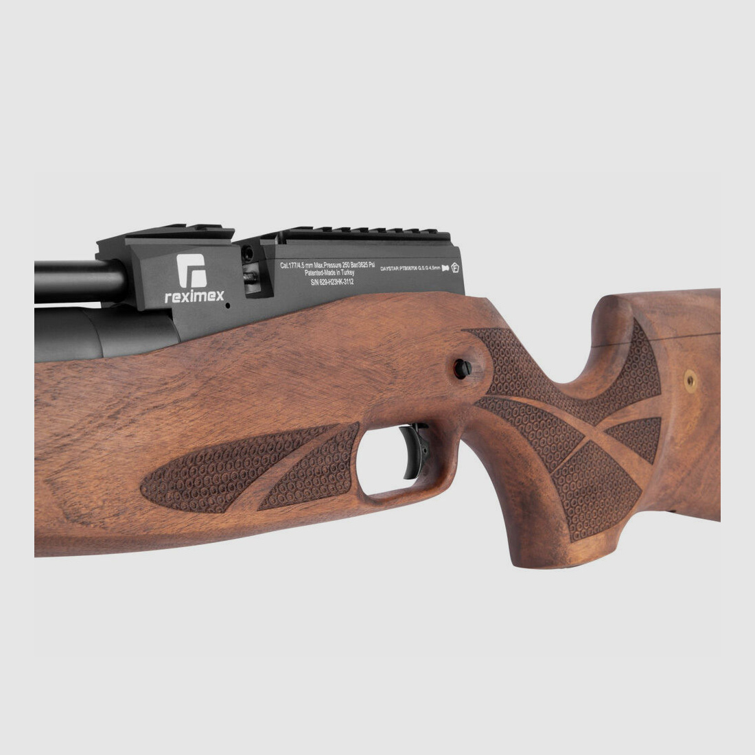 reximex Daystar PCP fucile legno