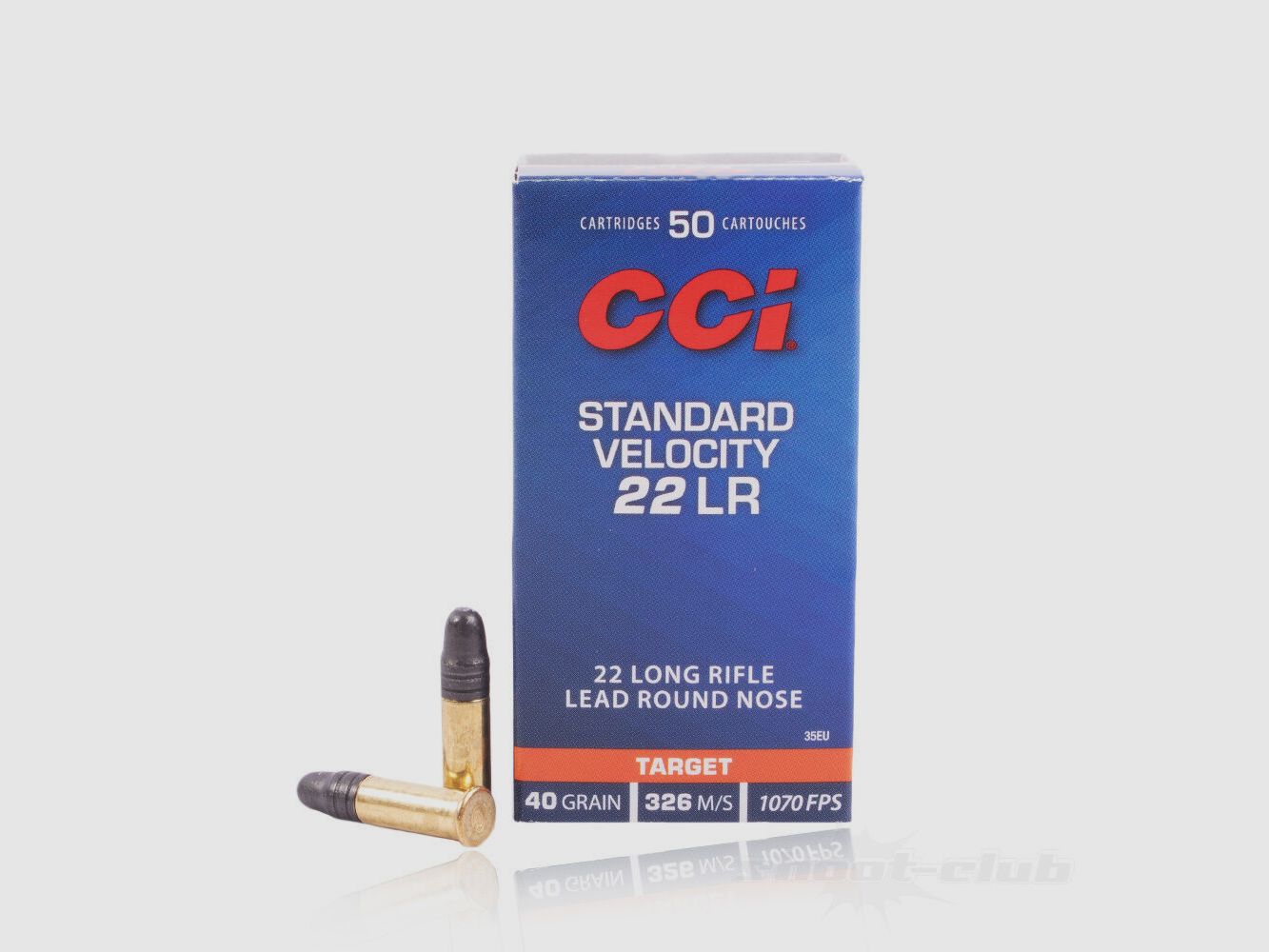 CCI Standard LRN 40grs 500St .22lr