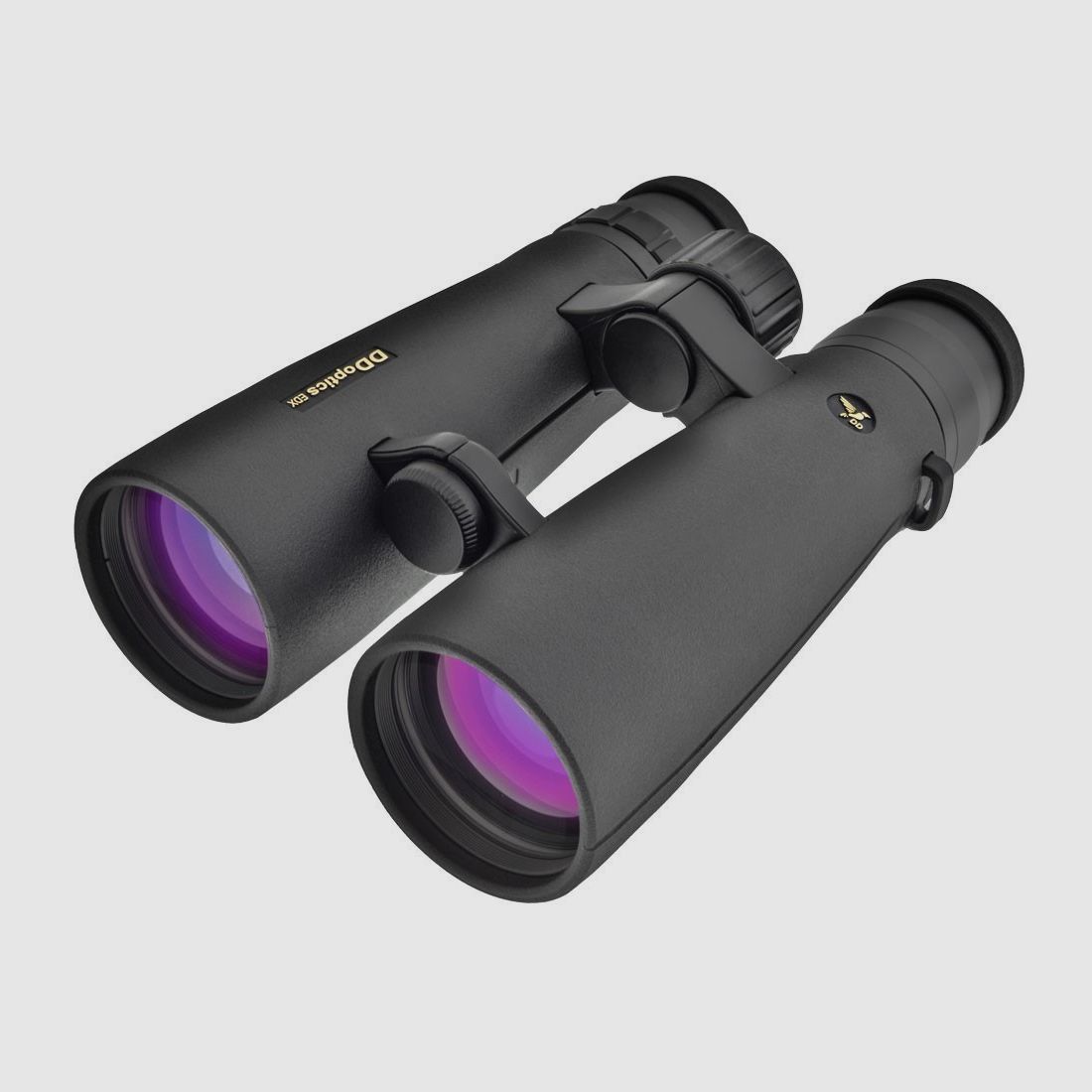 DDoptics Fernglas EDX 10x50 Vogelbeobachtung Bergjagd inklusive Zubehör 440100005