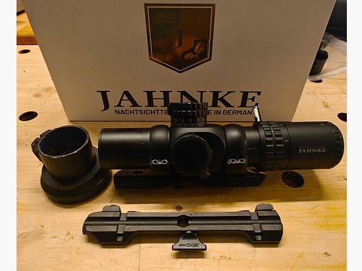 Jahnke Noctis 1-6x28 inclusief Dentler en Rusan adapter