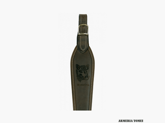 RISERVA – TRACOLLA CARABINA PELLE LOGO CINGHIALE