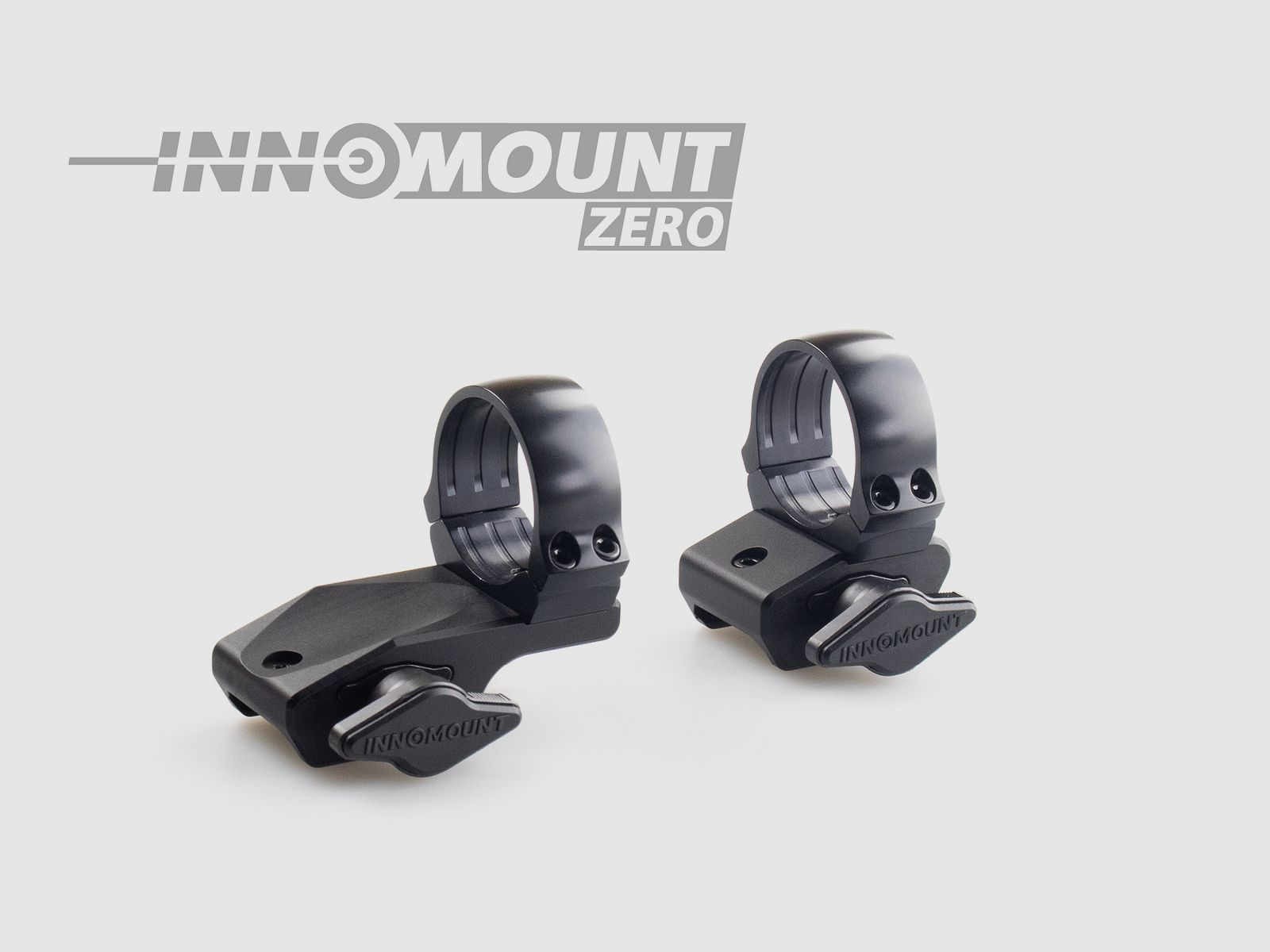 Innomount ZERO – due pezzi – inclinato per Weaver/Picatinny – Anello 40mm BH 9mm = (+6mm)