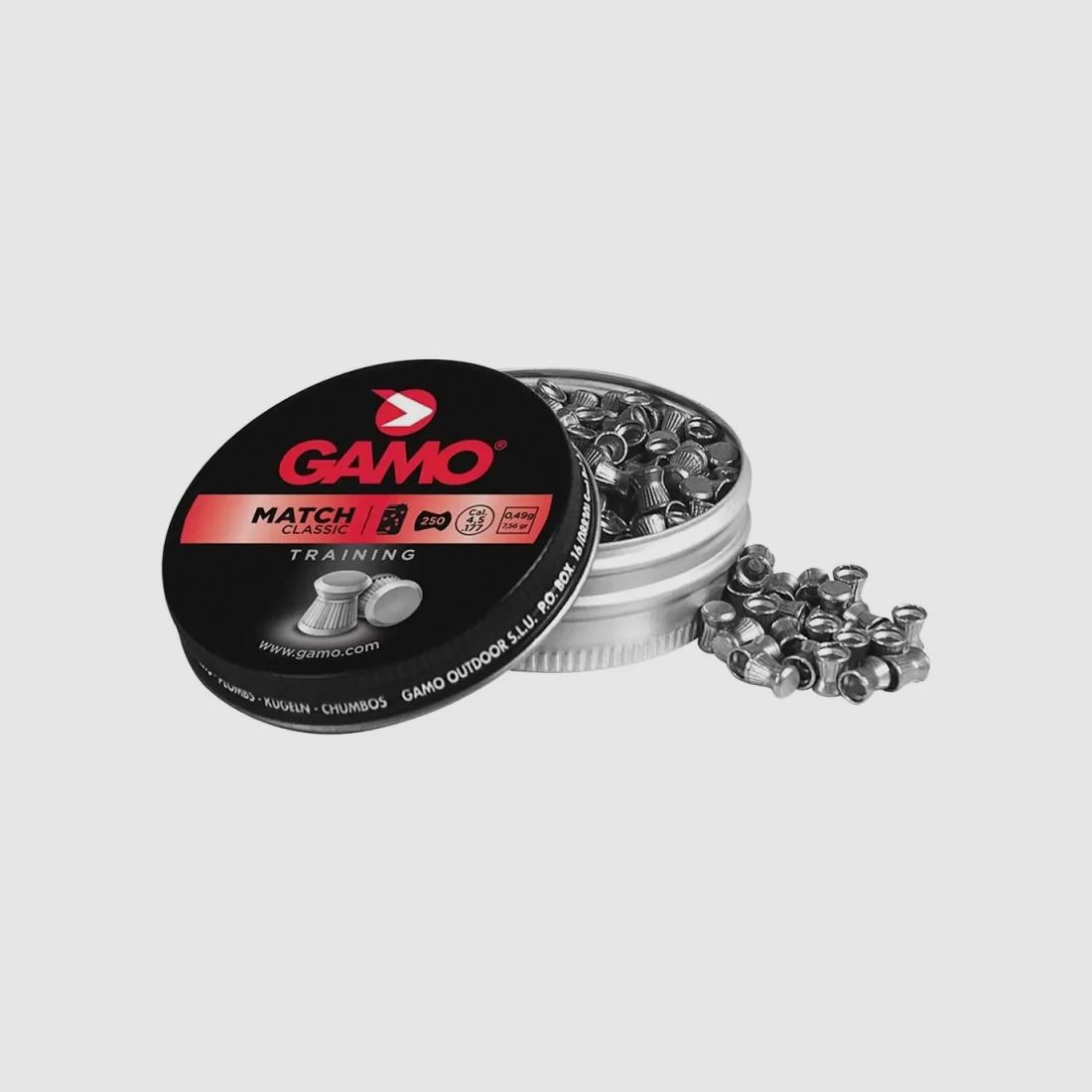 ŚRUT GAMO MATCH CLASSIC 5,5MM 250SZT