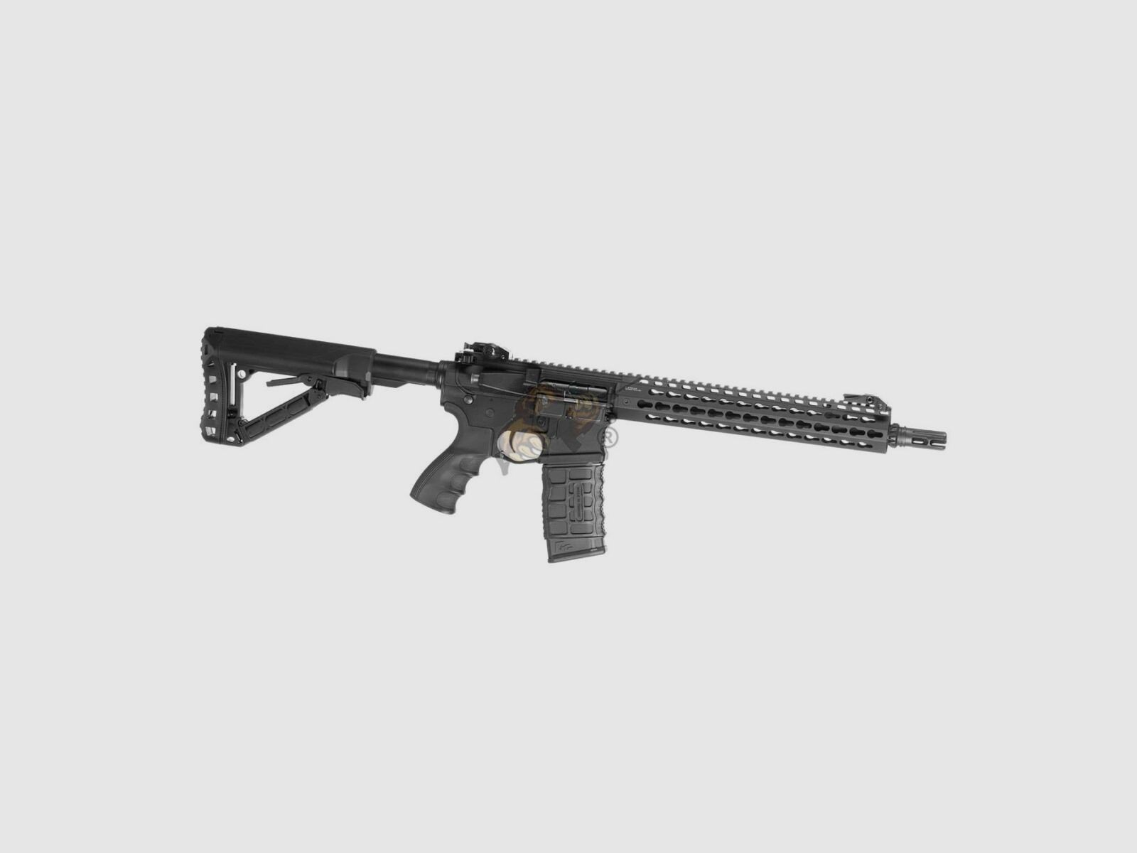 G&G CM16 SRXL with ETU in Black Airsoft S-AEG free from 18