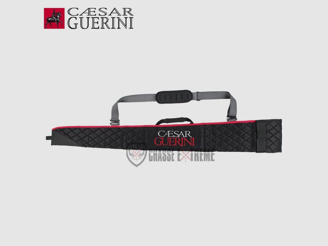Futteral CAESAR GUERINI Luxe Matelassé Schwarz/Rot 135 Cm, Bild 2 von 3