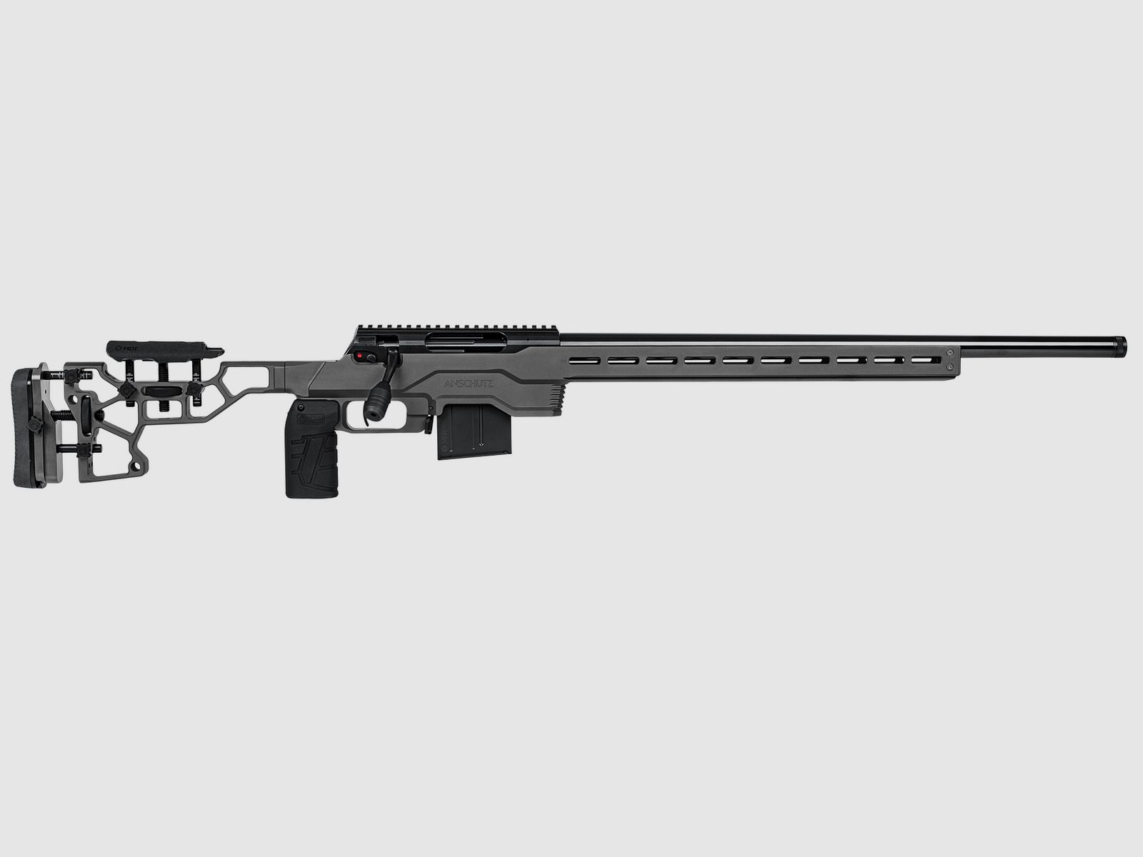 J.G. Anschütz 1782 D APR Grey 6,5 Creedmoor Gold "TIN" im ACC Premier Chassis von MDT M18x1 660 LL
