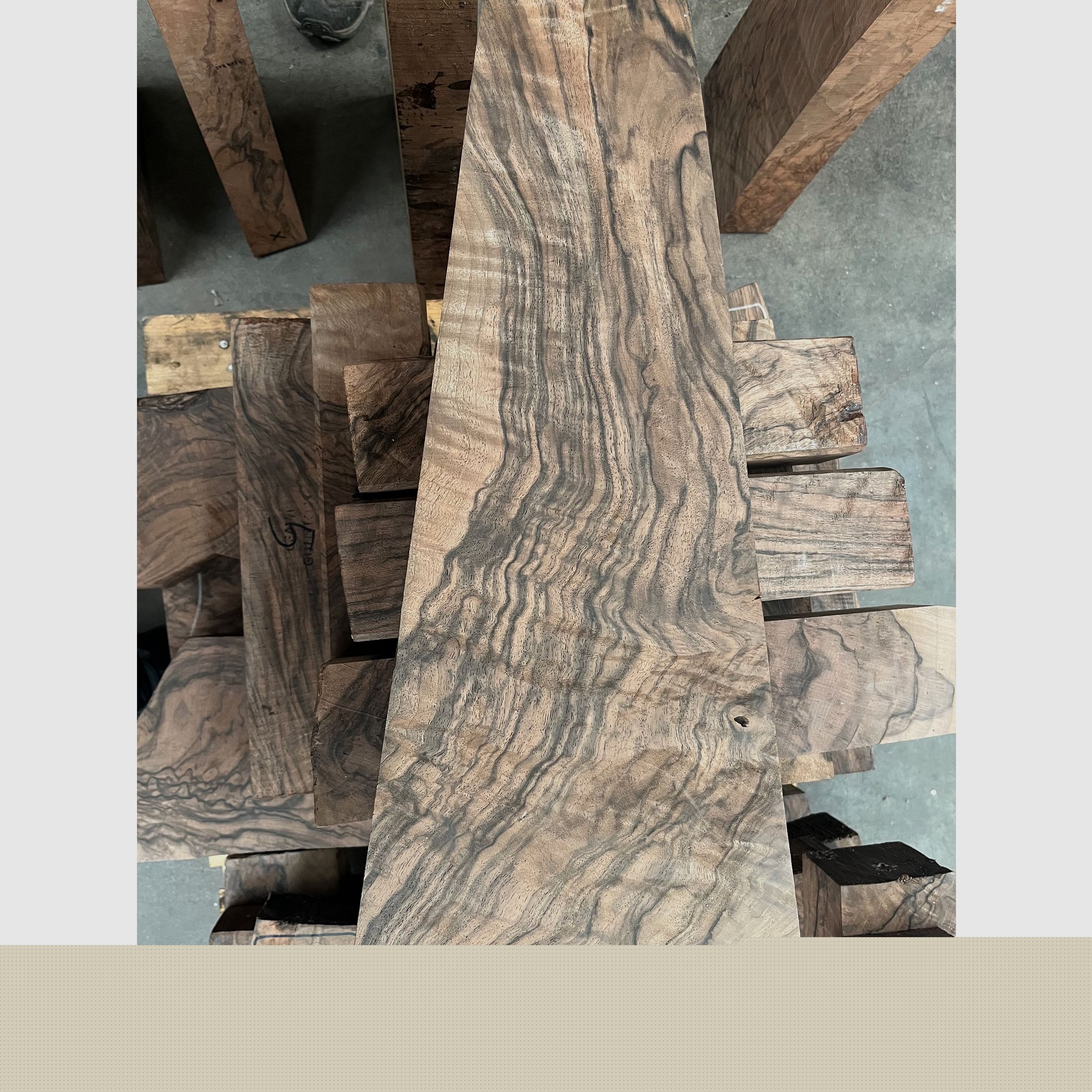 Wooden stock Calcio Perazzi Beretta Krieghoff