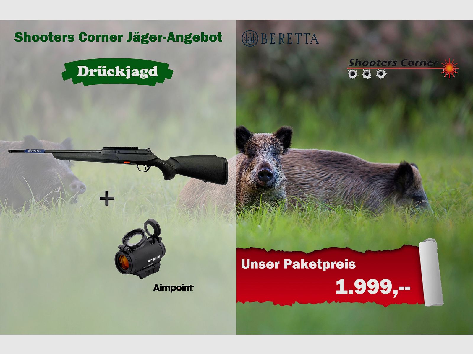 Beretta BRX1 Paket mit Aimpoint Micro H-2