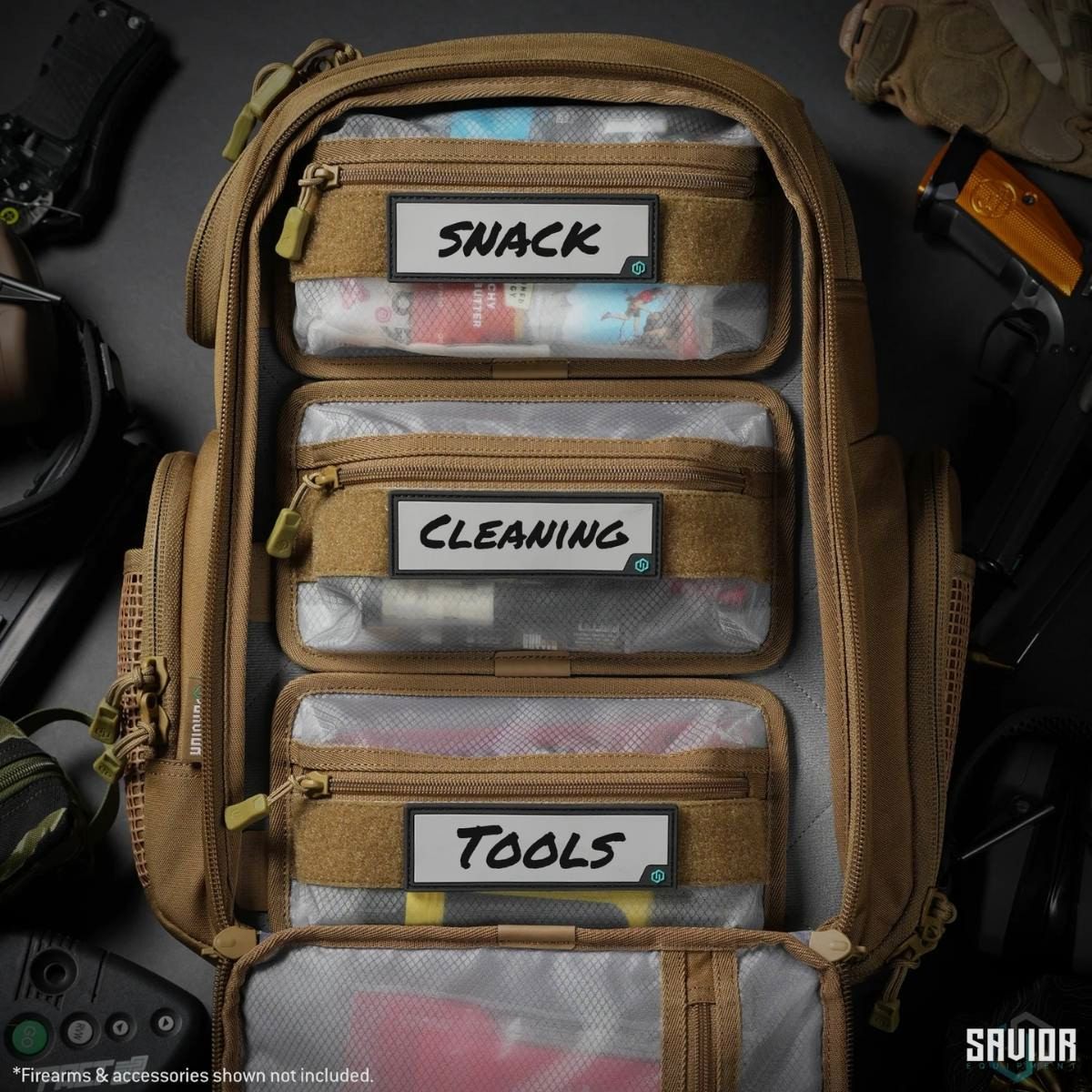 Savior - Pouch Core 9x5 paquete de 2 - Verde - SP-LCORE9X5-2P-OG, imagen 3 de 6