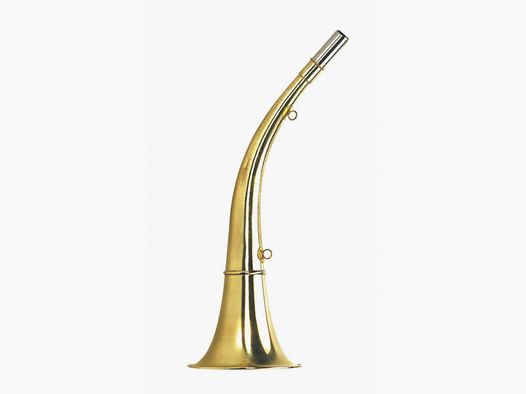 Corno in Ottone Lucido L.40 - Rotondo - Elless