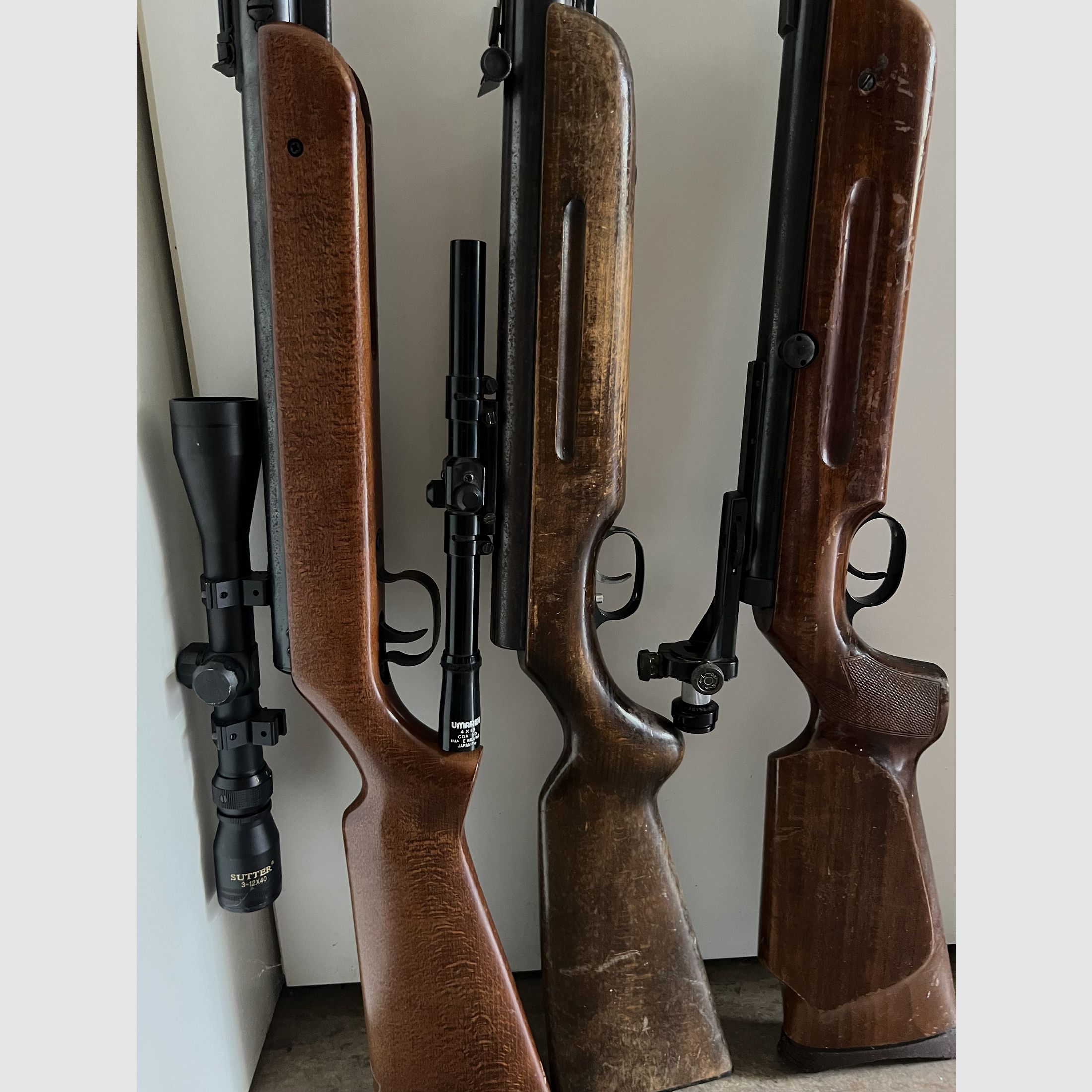 Luftgewehre Weihrauch, Anschütz,Diana mod.60