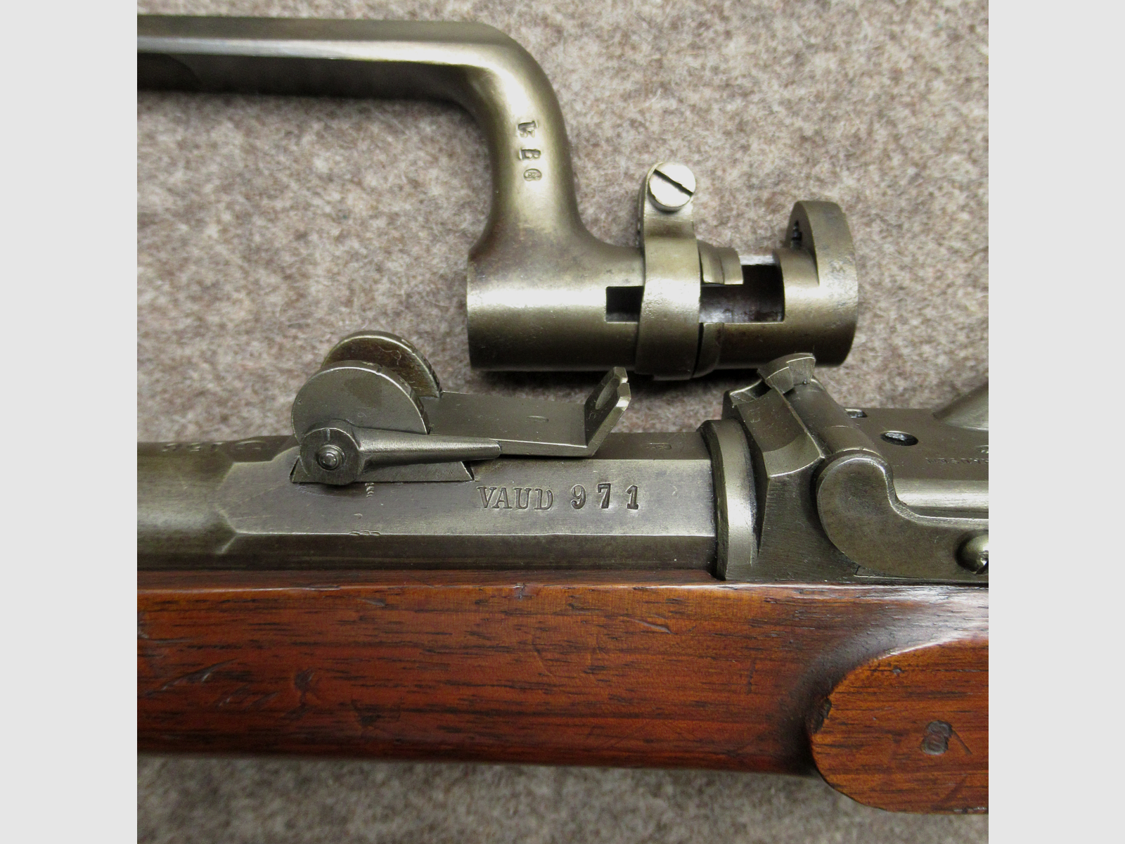 AB-150 VON ERLACH Büchse Mod. 1856/59/67 Kal. 10.3mm, Bild 5 von 9