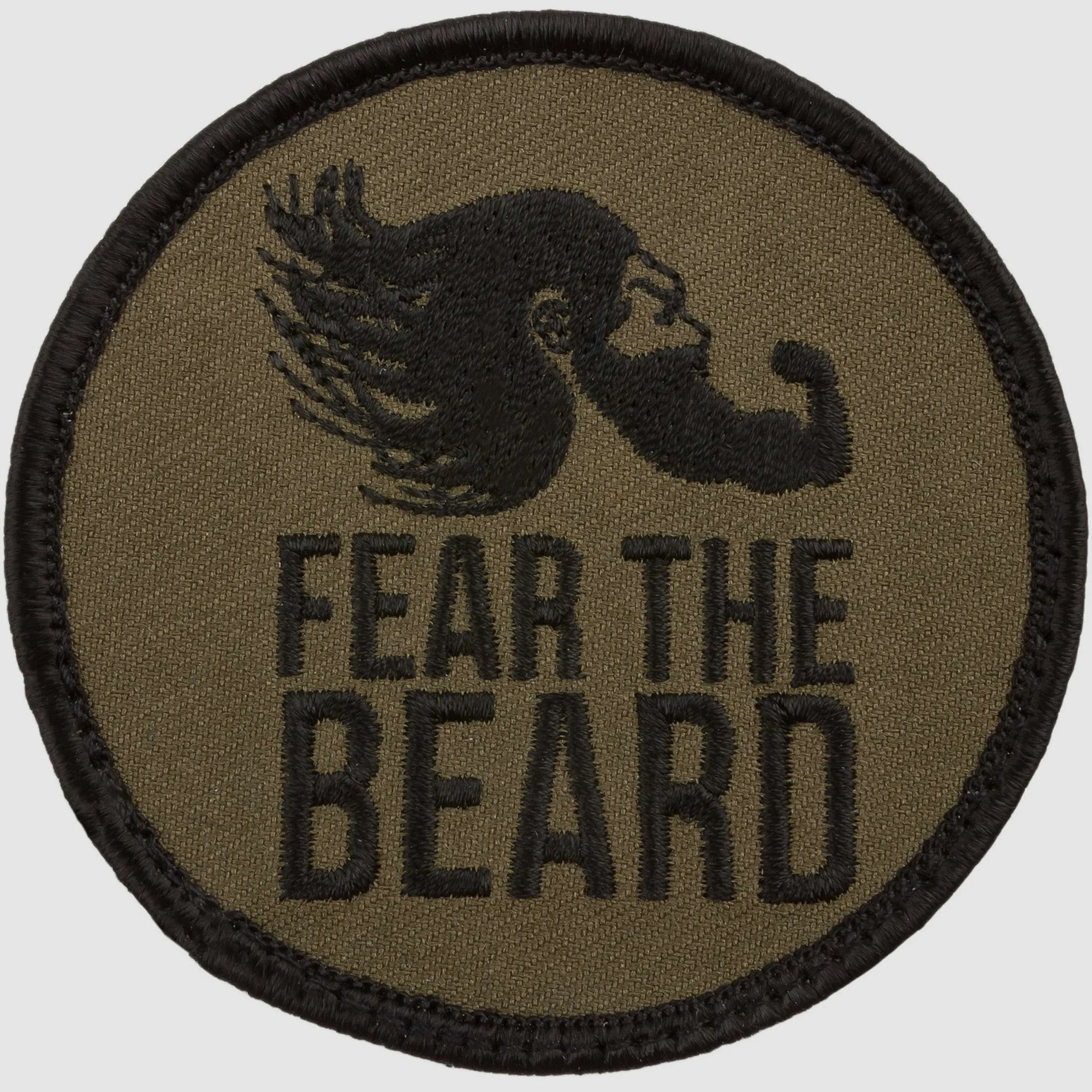 Café Viereck Café Viereck Patch Fear the beard