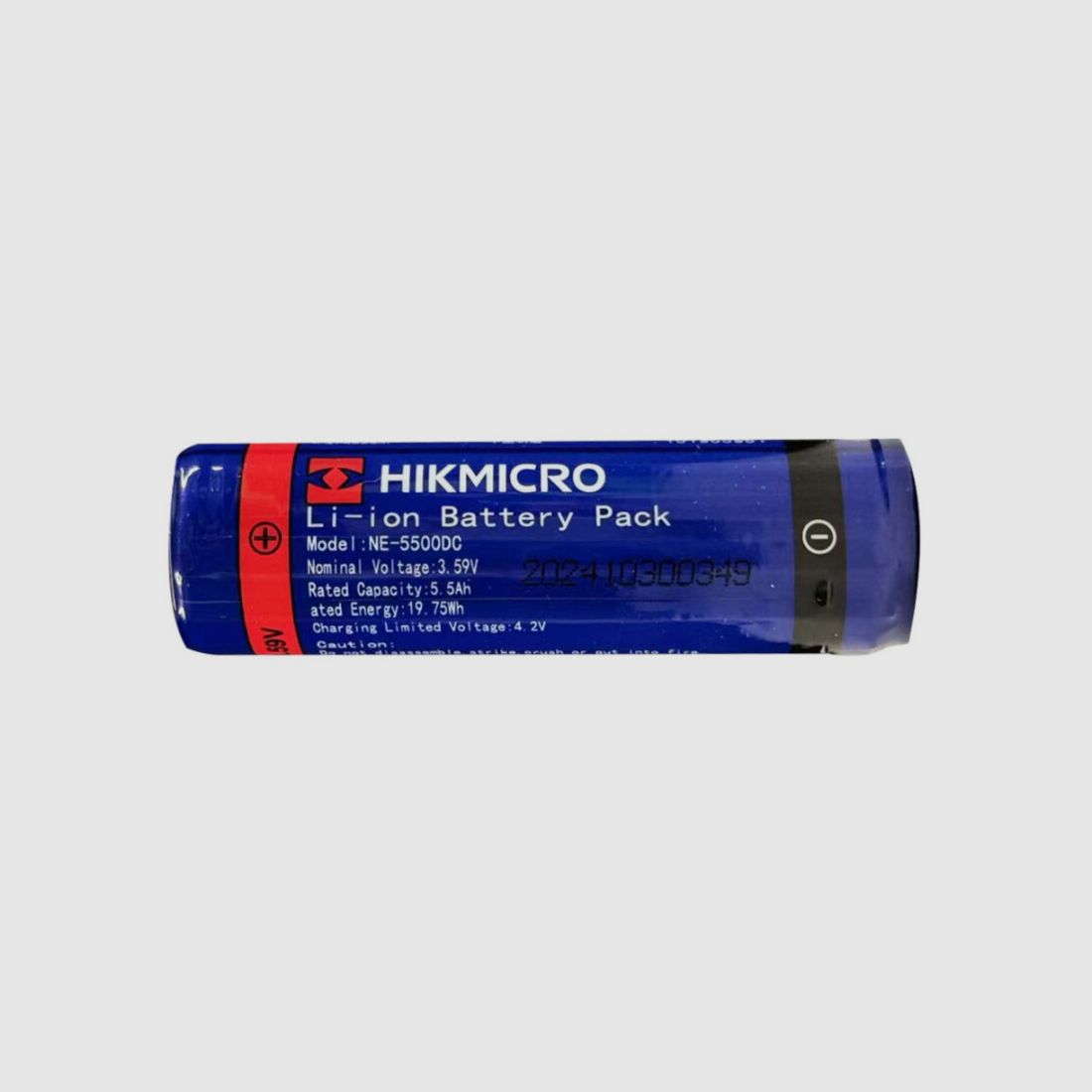 HIKMICRO NE-5500DC Batterie / batterie rechargeable 5500 mAh 3,59 V (21700) Rechargeable