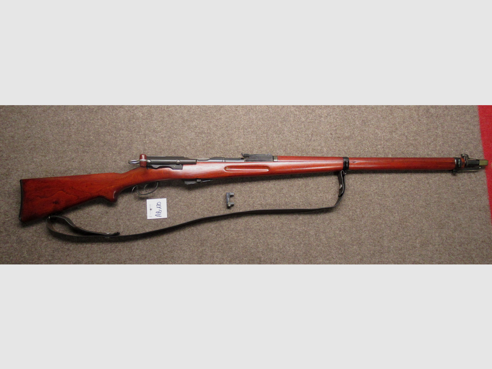 AB-120 carabina W+F mod. 1896/11 cal. 7.5x55, immagine 1 di 3
