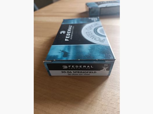 40 Schuss 30-06 Springfield Federal soft point 