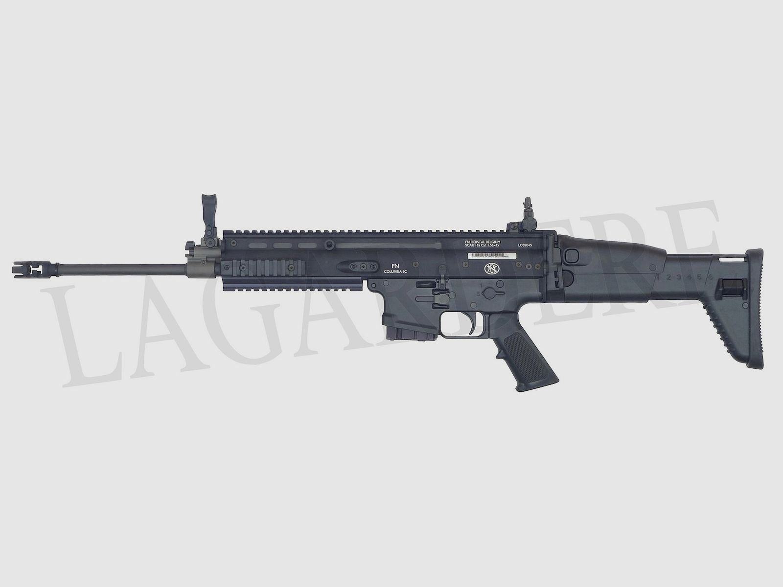 FN SCAR 16S BLACK SEMI-AUTO(FUSIL D&rsquo;ASSAUT SEMI-AUTO)