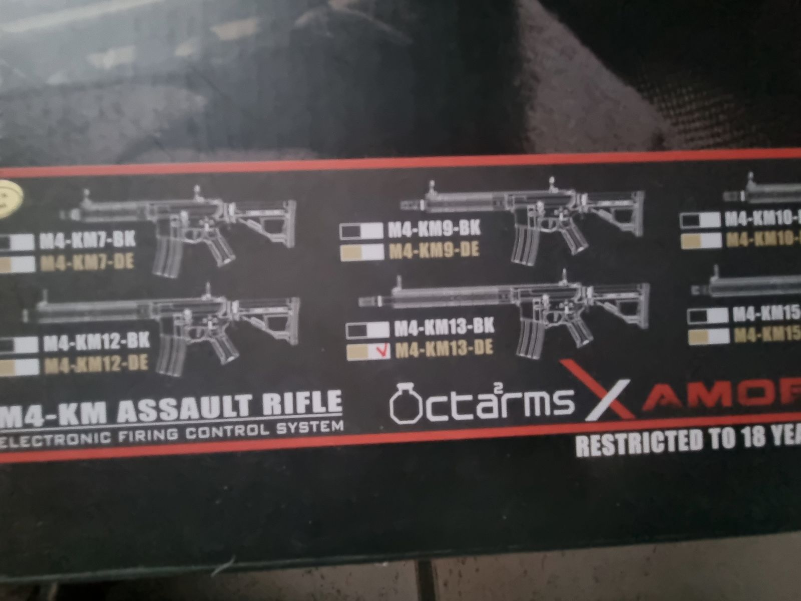 Octarms Amoeba Pro  M4-KM13-DE