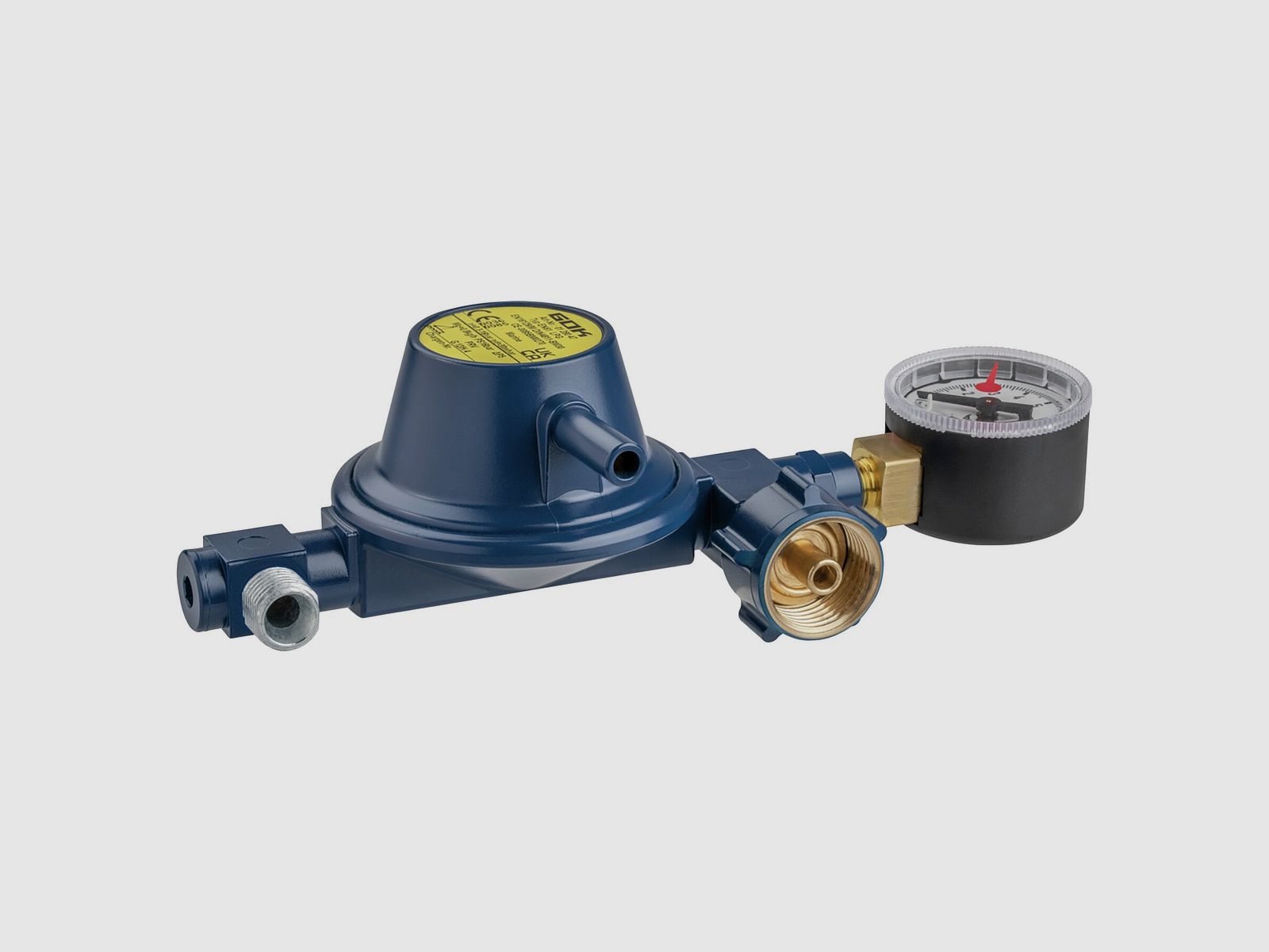 Gas regulator 0.8 kg/h KLF x G1/4 LH-KN UForm PRV Man. Marine