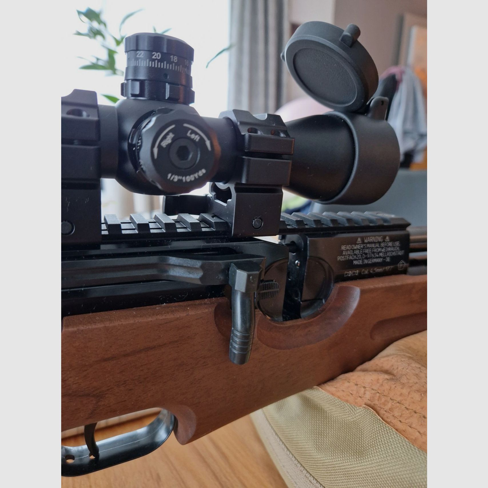 Luftgewehr Weihrauch T100 Quickfill