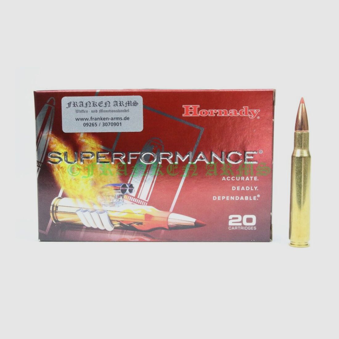 Hornady SST .30-06 Spr. 180gr. 11,7g 20 Stück Staffelpreise