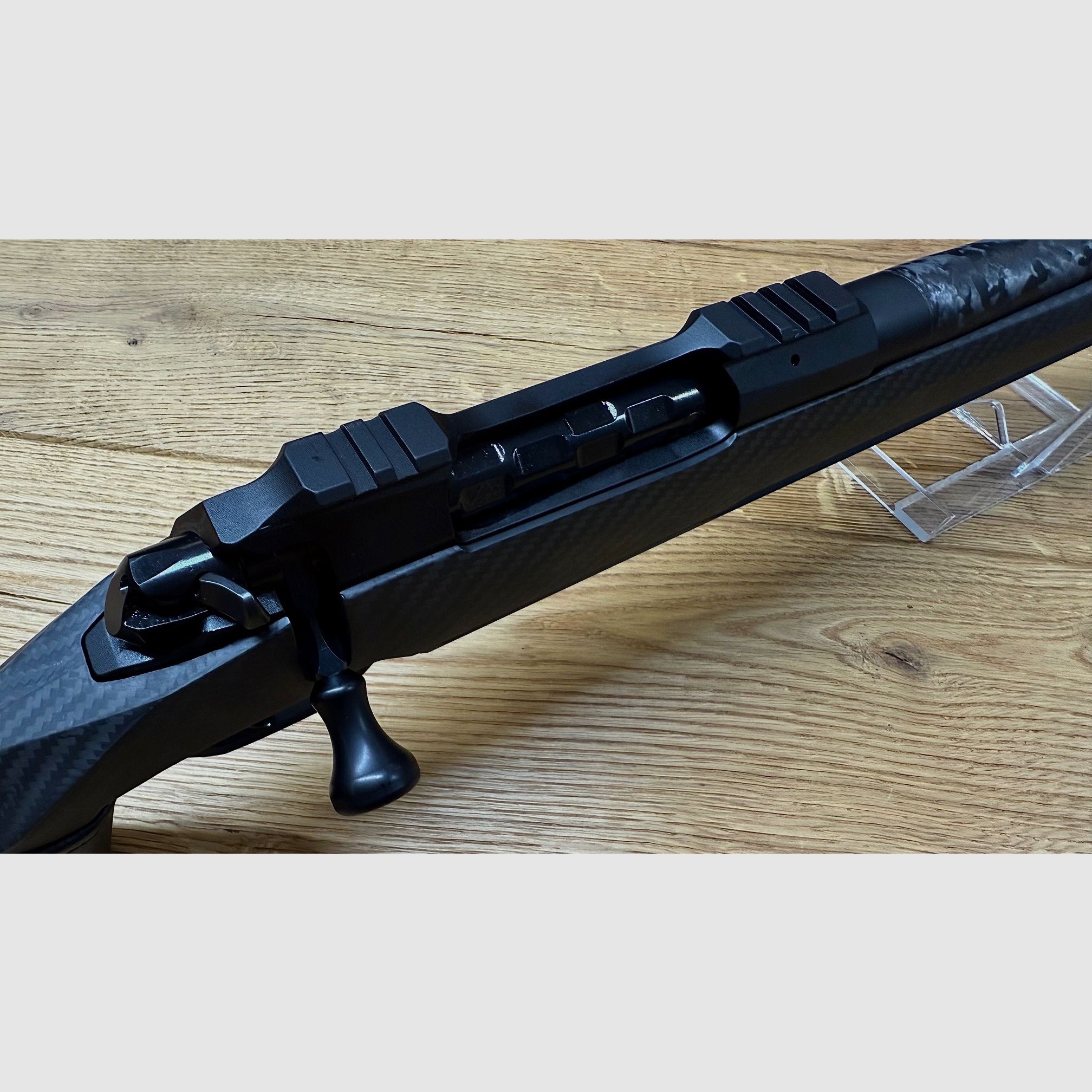 Gunwerks Nexus Zwart / 6,5 PRC / LL 51cm / 5/8x24 / Zwart leer / Financiering mogelijk!