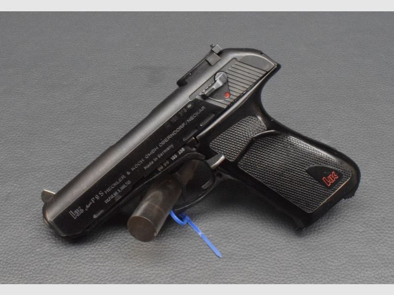 Heckler & Koch P9S Sport, 4" Lauf, Kaliber 9mmLuger mit BMI Stempel, sehr gut