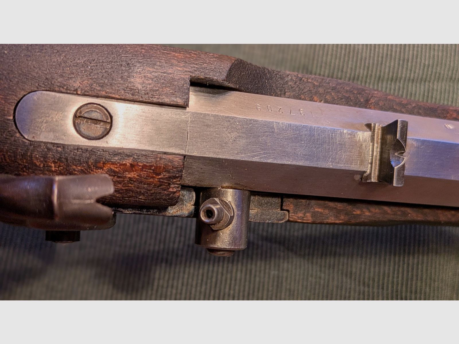 Fusil à chargement par la bouche comme le Kentucky