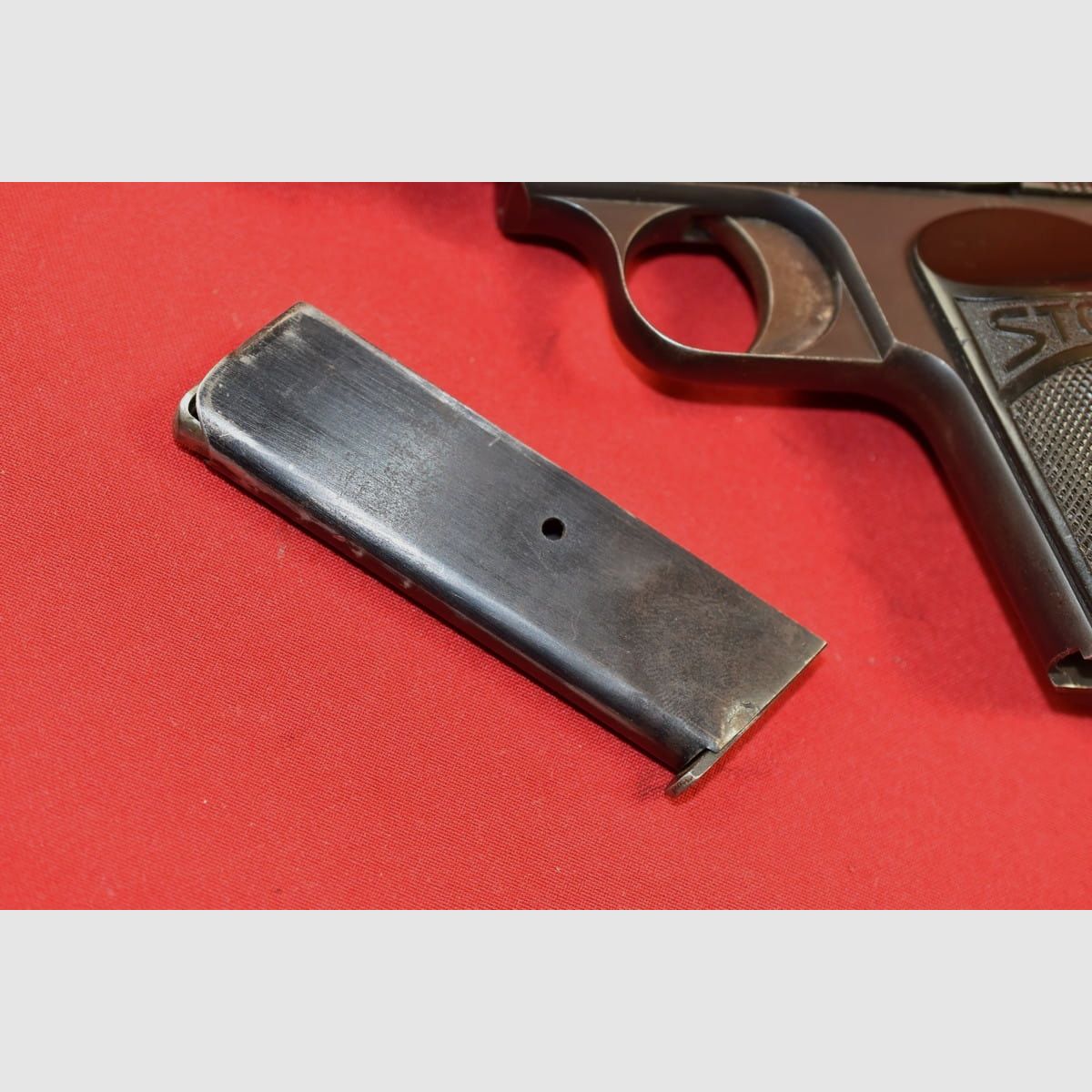 #5574 PISTOLA FRANZ STOCK TIPO I, cal. 7,65, immagine 8 di 18