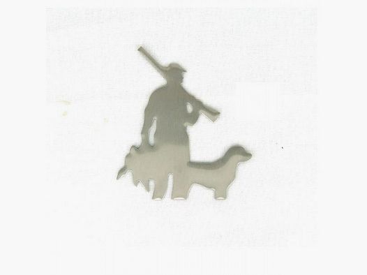 Autoaufkleber Jäger mit Hund 1