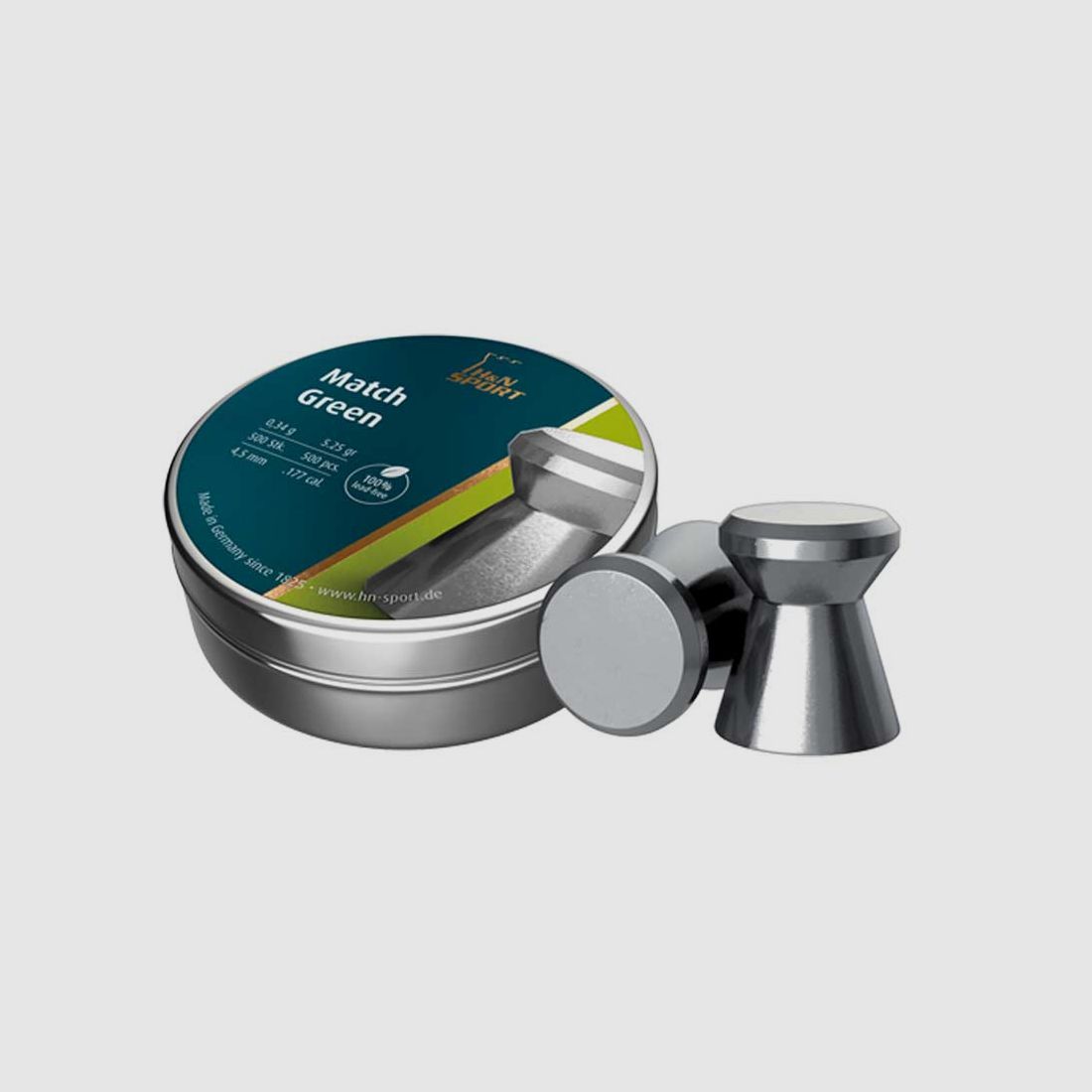 H&N Match Green Diabolos 0,34g