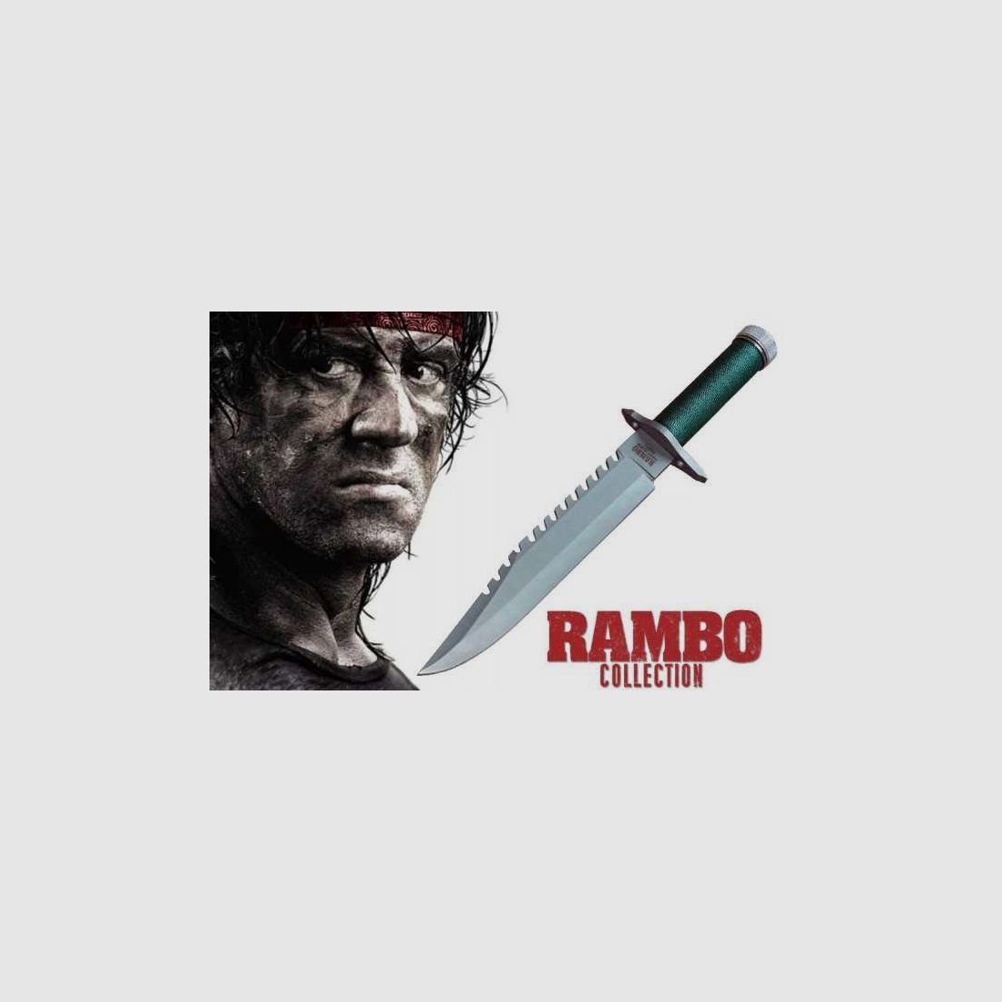 Rambo 1 First Blood Part I Bowie Messer Premium Edition