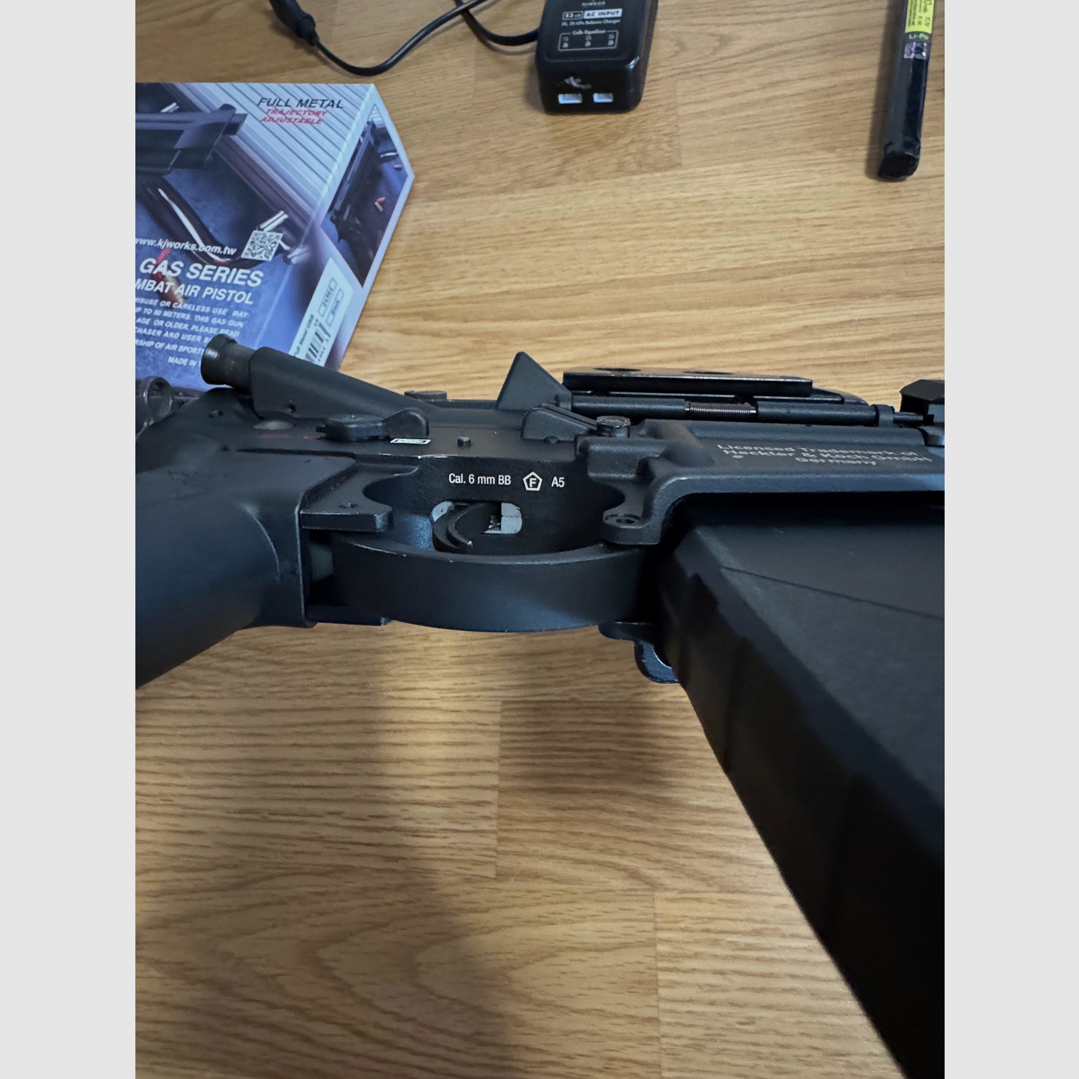 HK416 S-AEG FULLL METALL Umarex & Beretta M9 Greengas Full Metall 