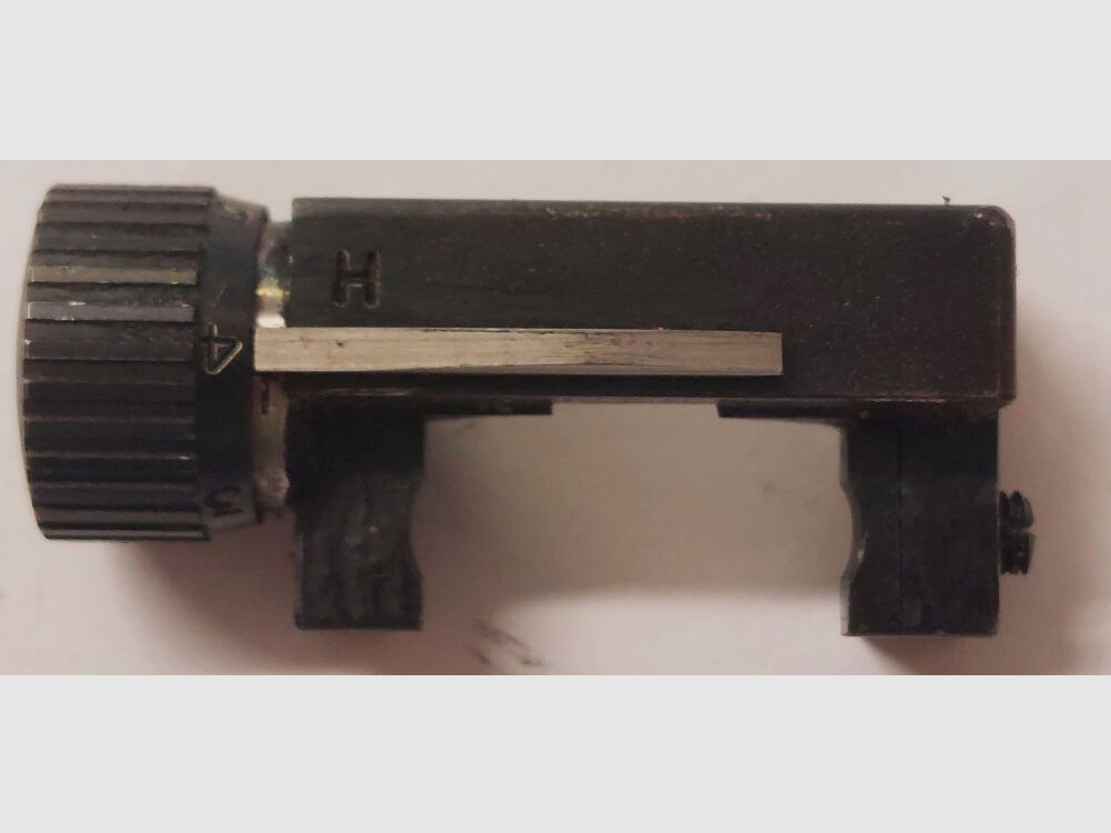 Corrector de visor original Furter para suizo K31, ajustable en altura